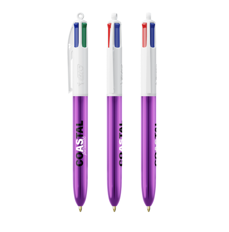 BIC 4 Couleurs Shine ballpen