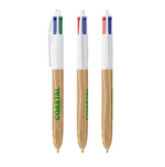 BIC 4 Couleurs Wood Style