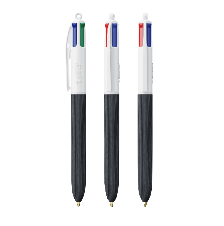 BIC 4 Couleurs Wood Style
