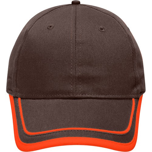 Casquette_Decoree_marron_orange_Devant_MB6501_CYBER25.jpg