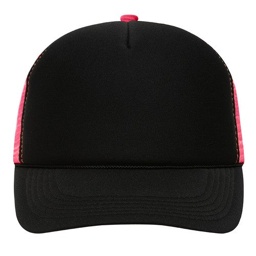 Casquette_Trucker_noir_neon_rose_Devant_MB6550_CYBER25.jpg