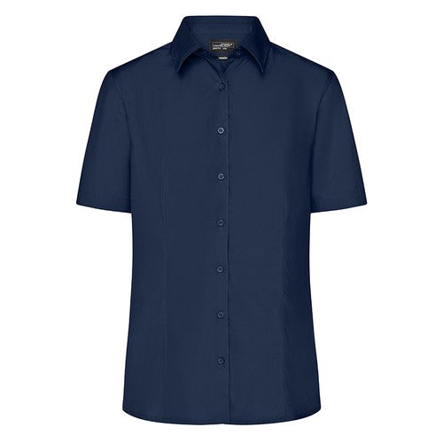Chemise_Femme_Manches_courtes_marine_Devant_JN643_CYBER25.jpg