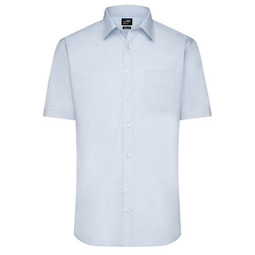 Chemise_Homme_Manches_courtes_bleu_Devant_JN680_CYBER26.jpg