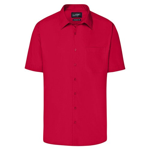 Chemise_Homme_Manches_courtes_rouge_Devant_JN644_CYBER25.jpg