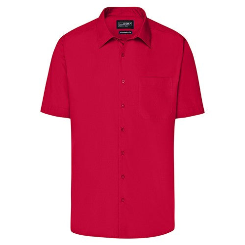 Chemise_Homme_Manches_courtes_rouge_Devant_JN644_CYBER26.jpg