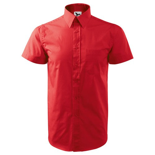 Chemise_Homme_Manches_courtes_rouge_Devant_MF207_CYBER25.jpg