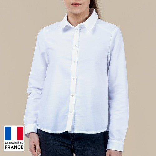 Chemise_Oxford_evasee_Femme_blanc_d_SBF-140CHUa5_CYBER25.jpg