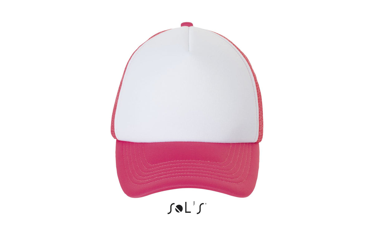 Blanc / Corail fluo