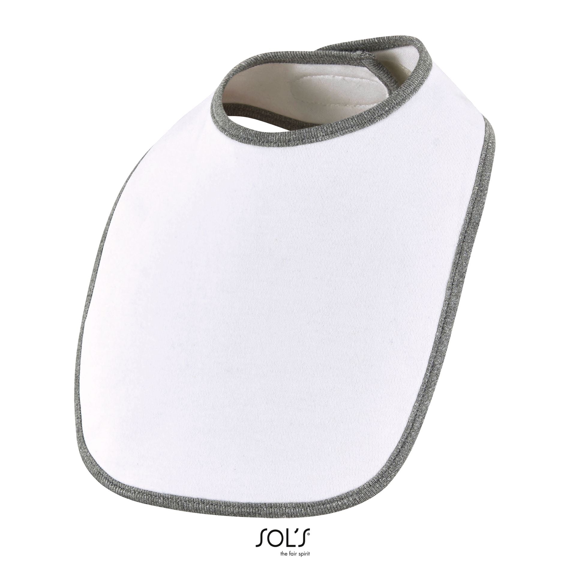 Blanc / Gris chiné