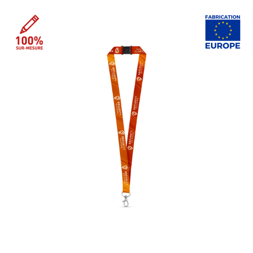 Tour de cou sublimation - Attache sécurité