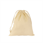 Sac pochon en coton - 25X30