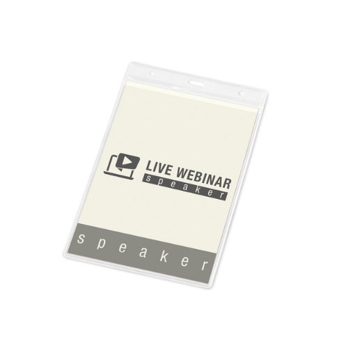 Porte-Badge souple A6