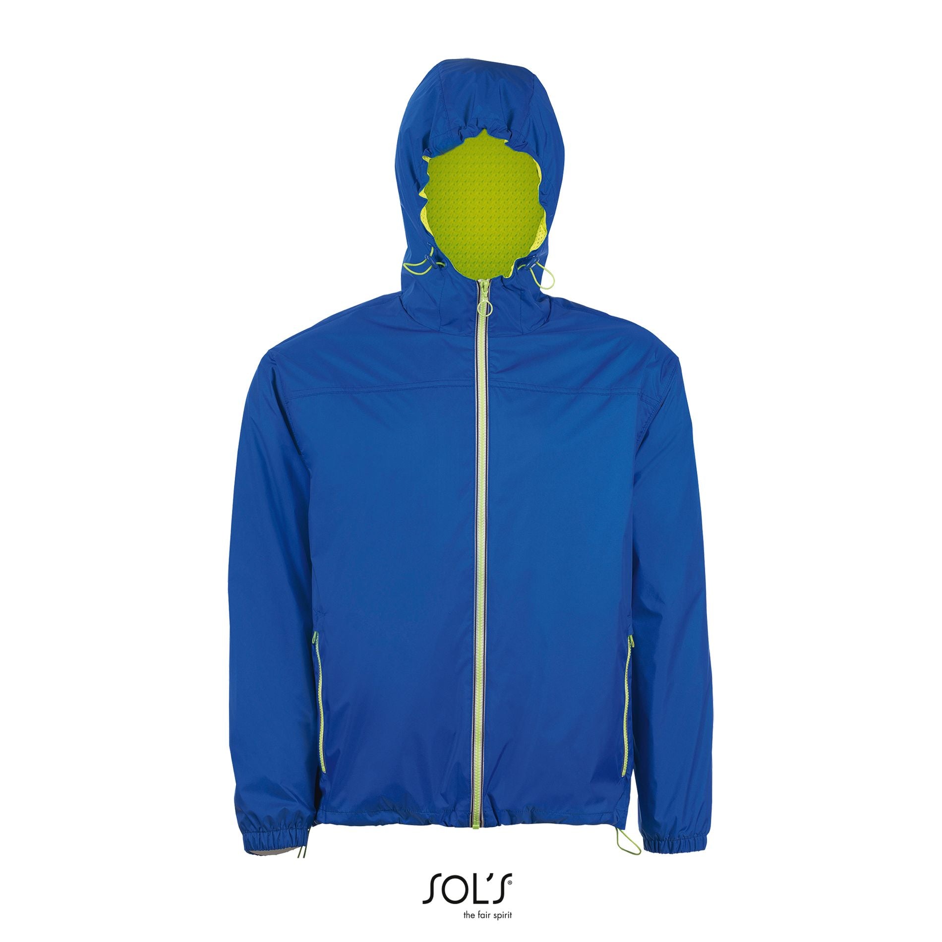 Royal / Jaune fluo
