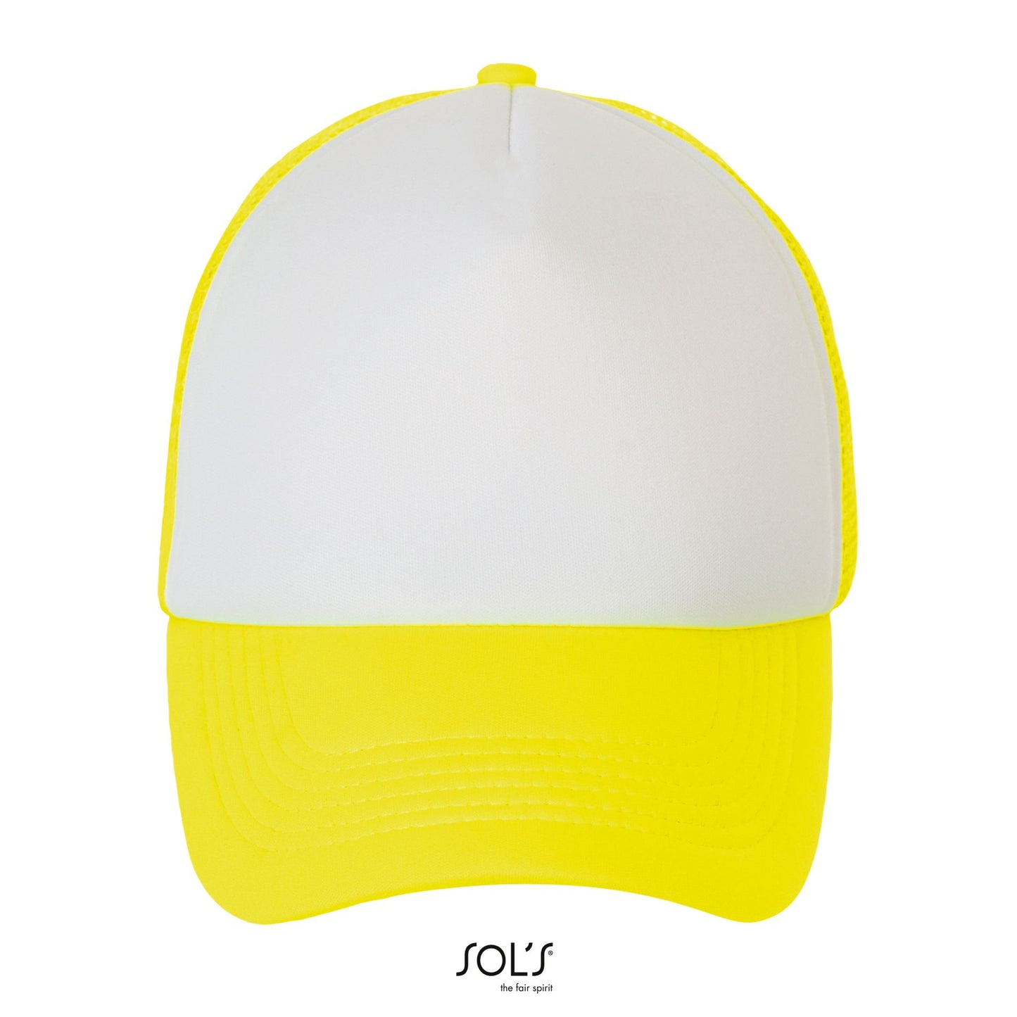 Blanc / Jaune fluo