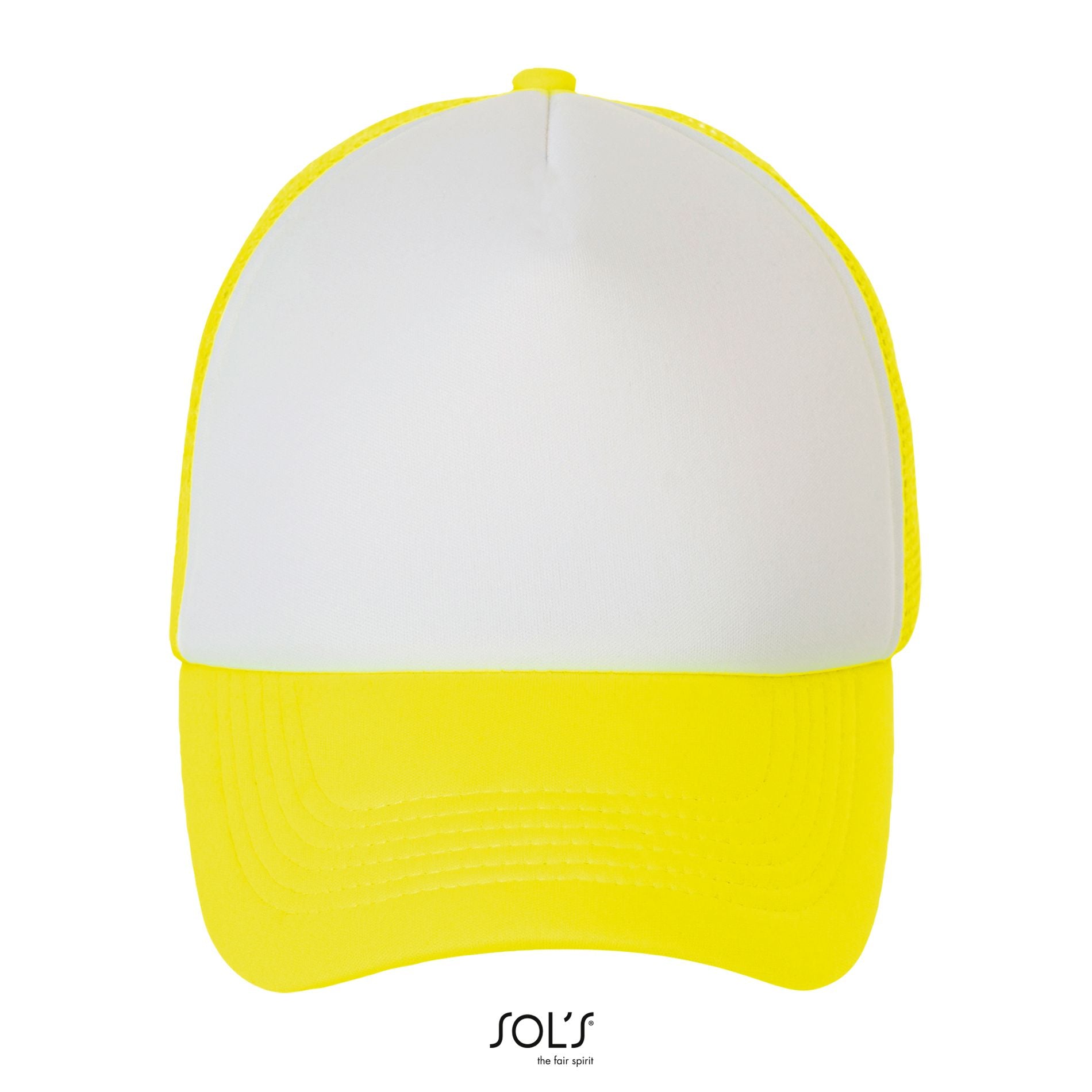 Blanc / Jaune fluo