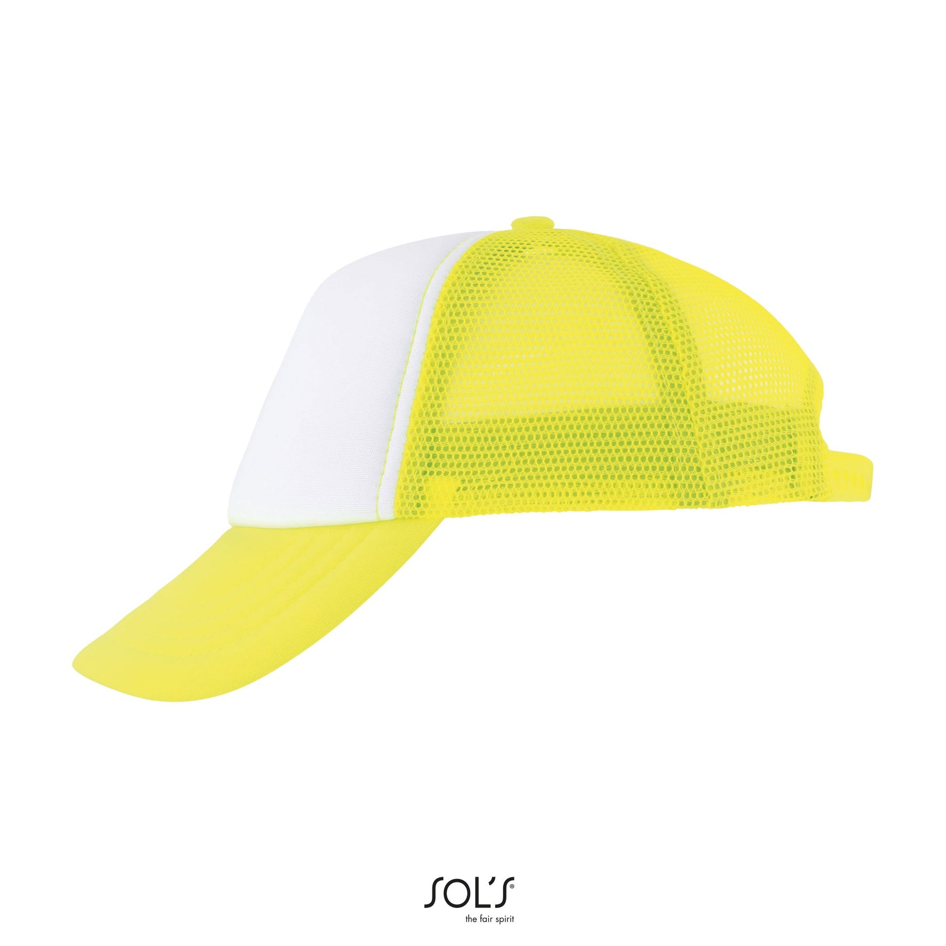 Blanc / Jaune fluo