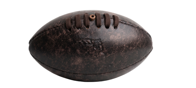 Ballon rugby simili cuir - Taille 1