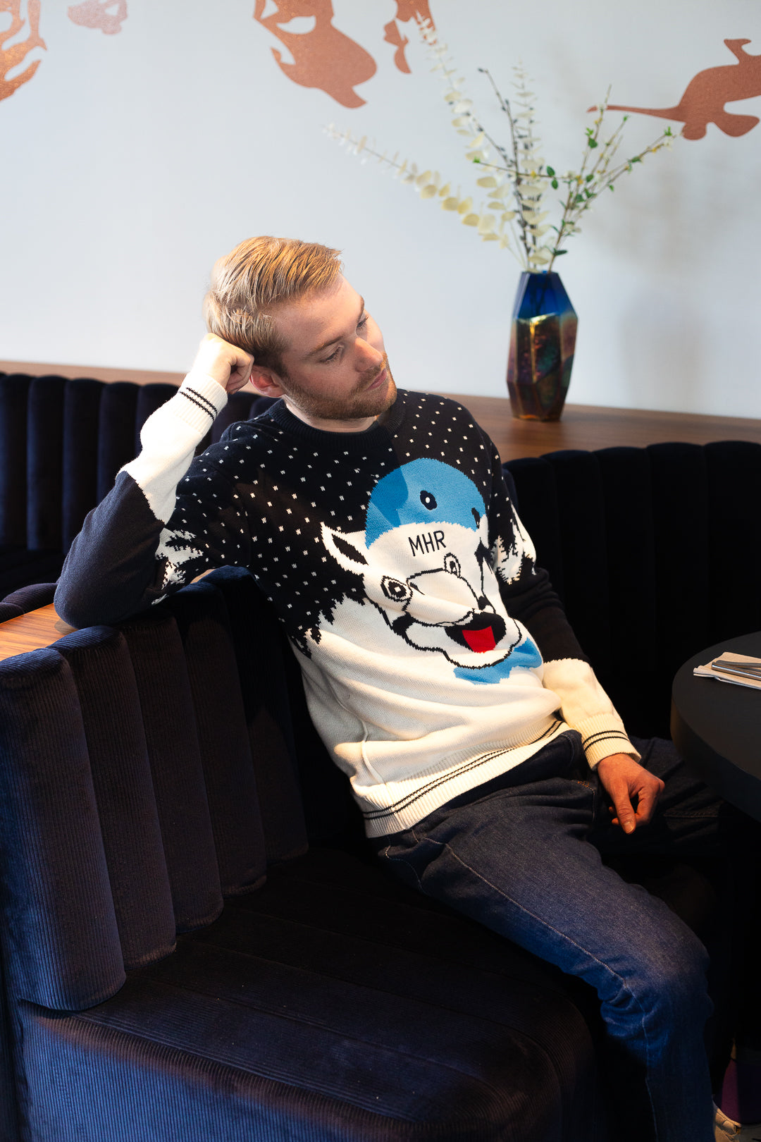 Pull de Noël Jacquard