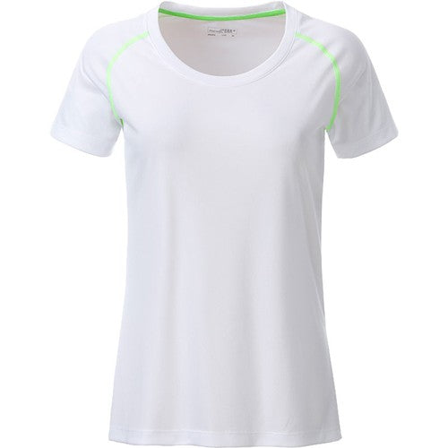 Maillot_running_Femme_blanc_vert_vif_Devant_JN495_CYBER25.jpg