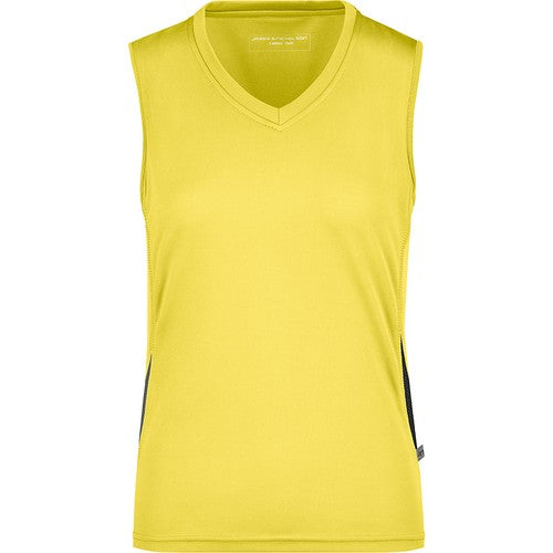 Maillot_running_Femme_jaune_noir_Devant_JN315_CYBER25.jpg