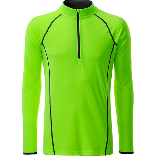 Maillot_running_Homme_vert_vif_Devant_JN498_CYBER25.jpg