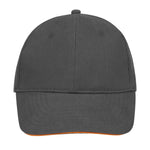 Gris foncé / Orange
