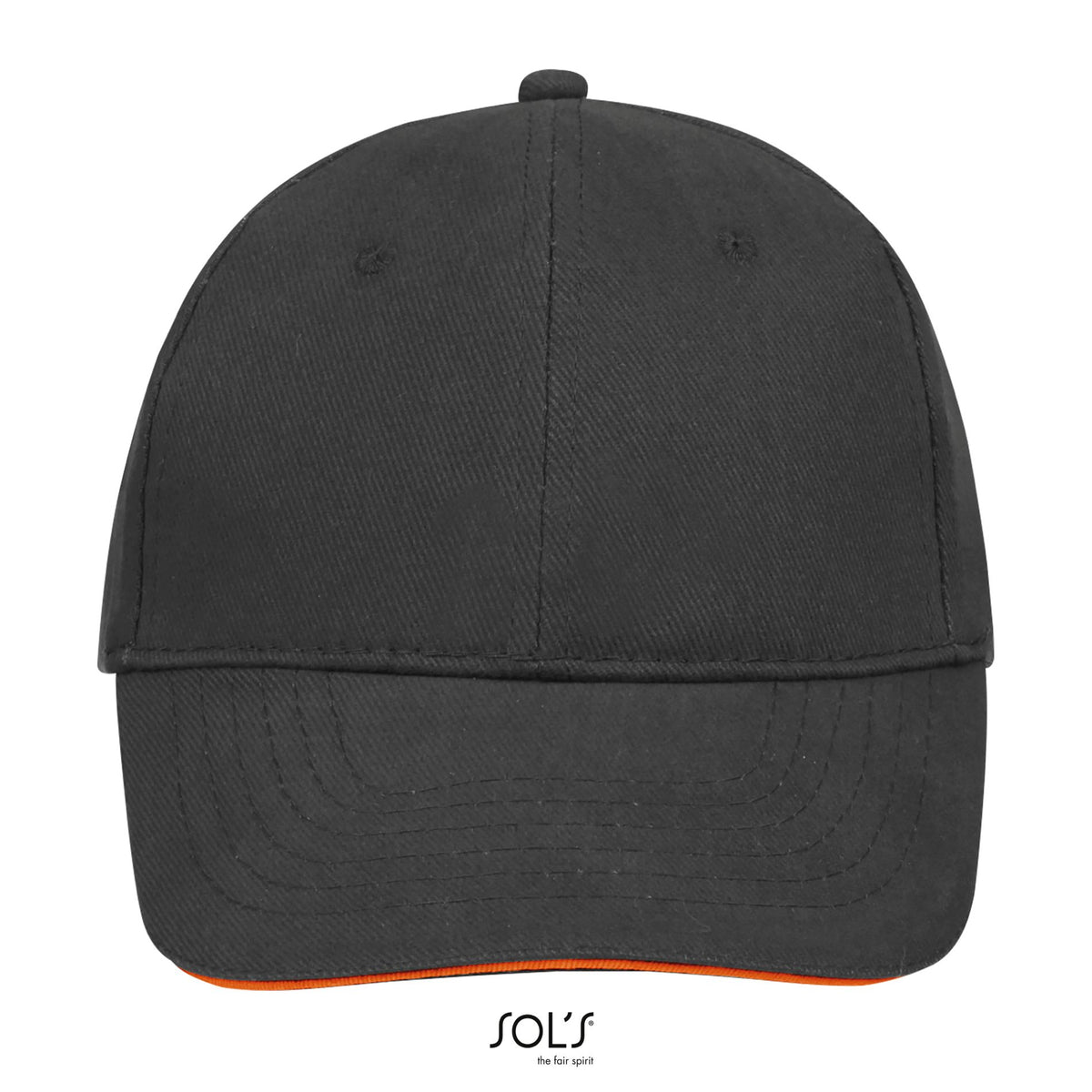 Gris foncé / Orange