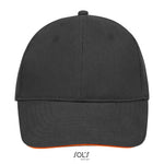 Gris foncé / Orange