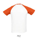 Blanc / Orange