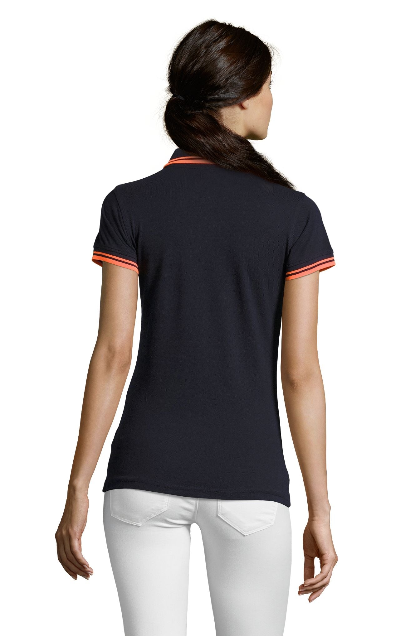 French marine / Orange fluo