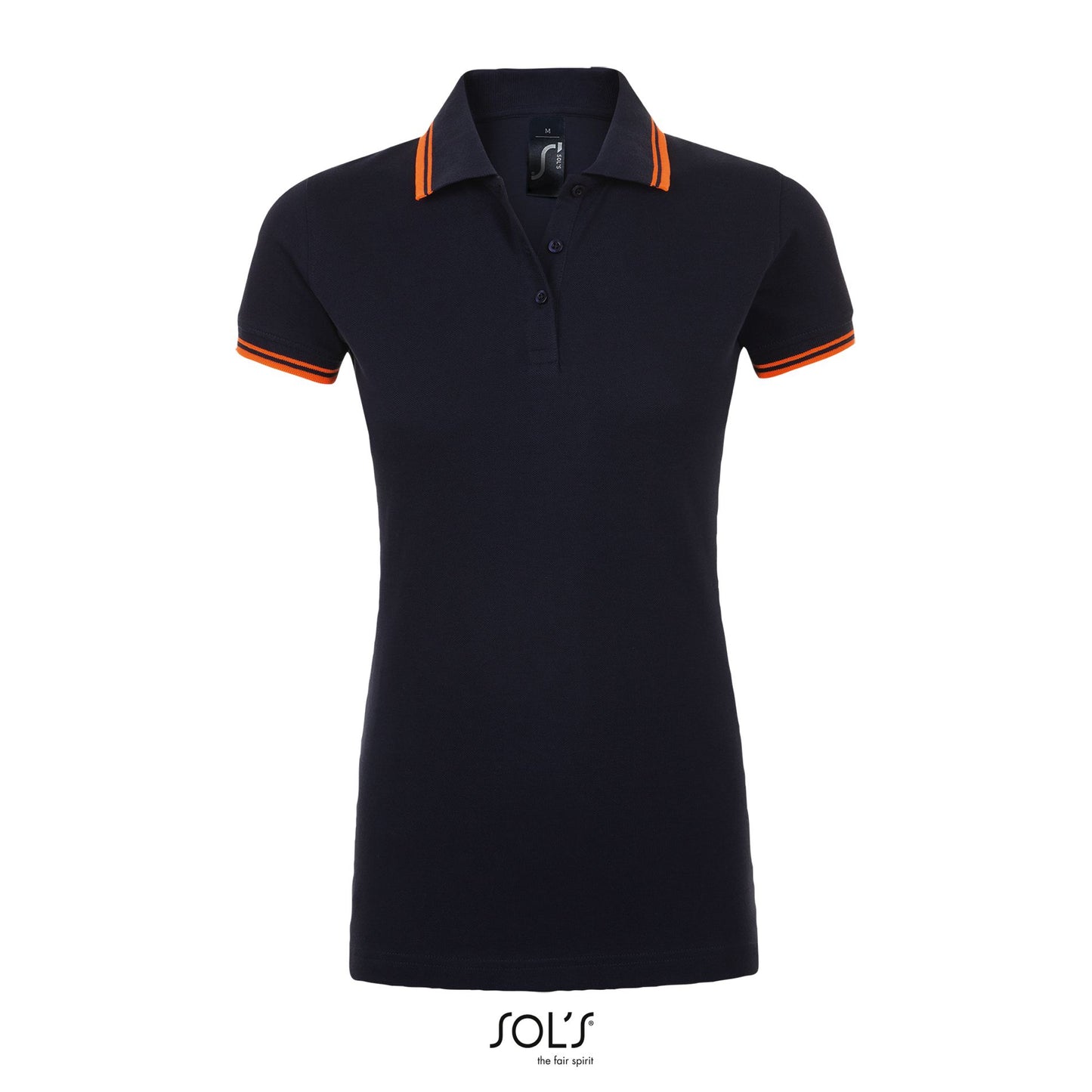 French marine / Orange fluo