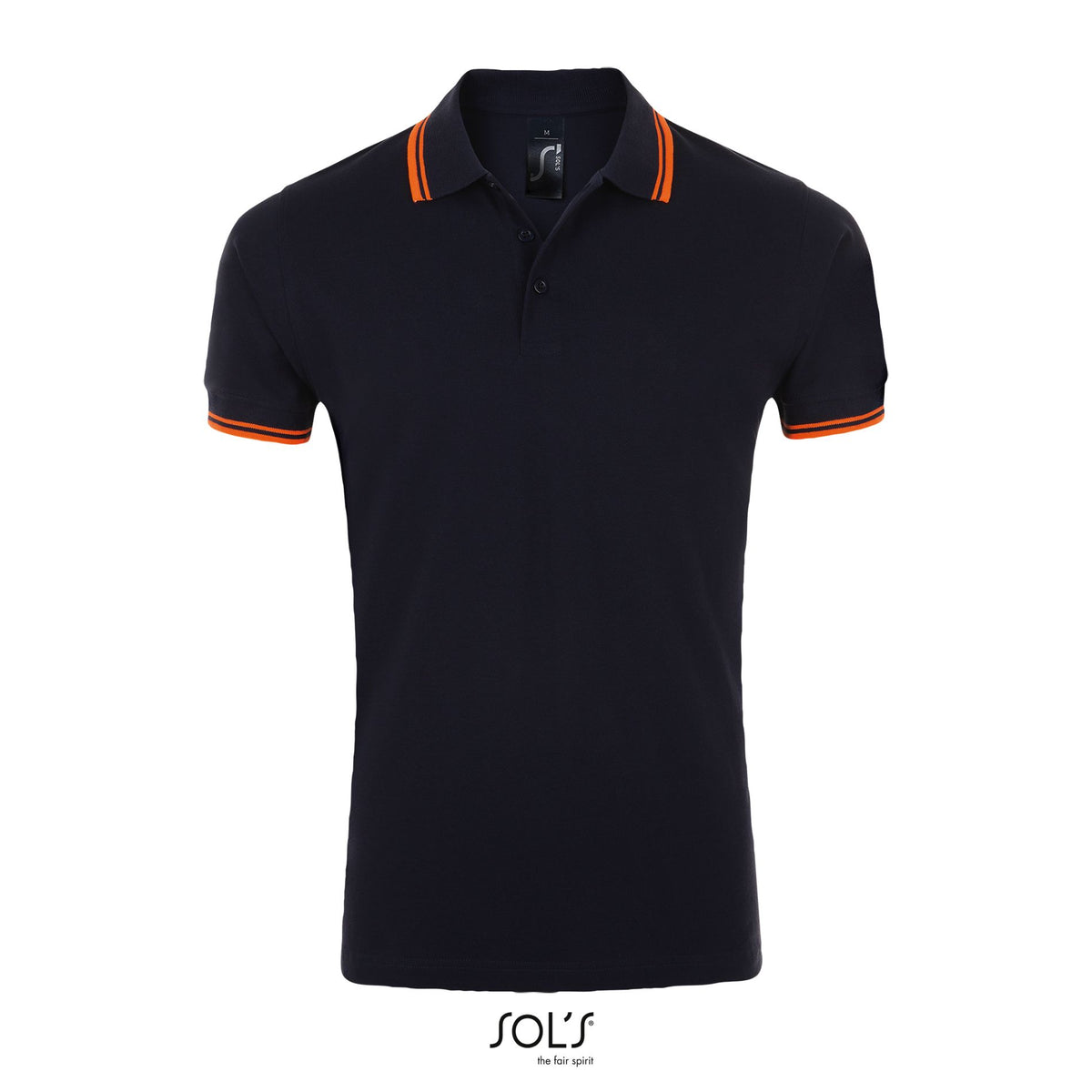 French marine / Orange fluo