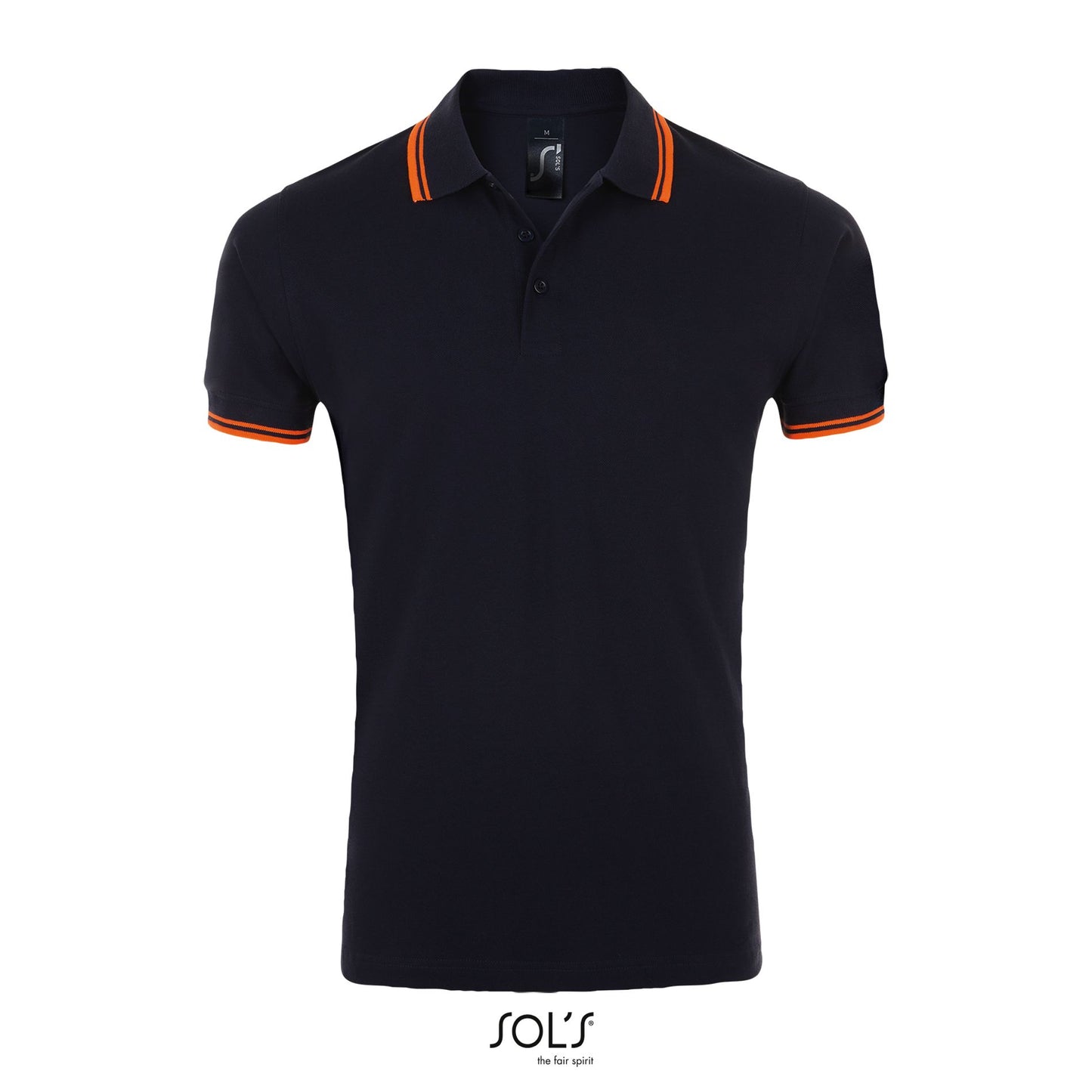 French marine / Orange fluo