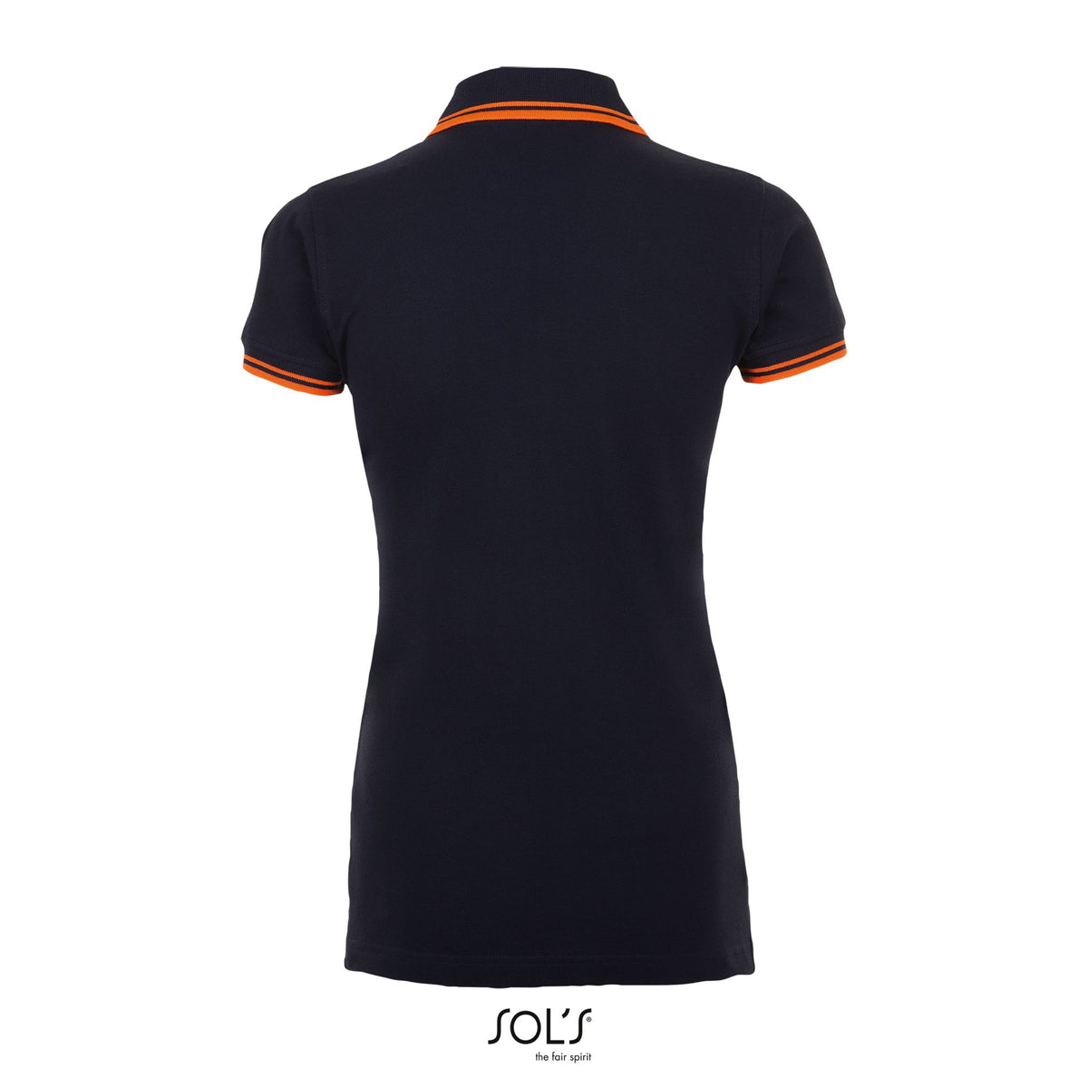 French marine / Orange fluo