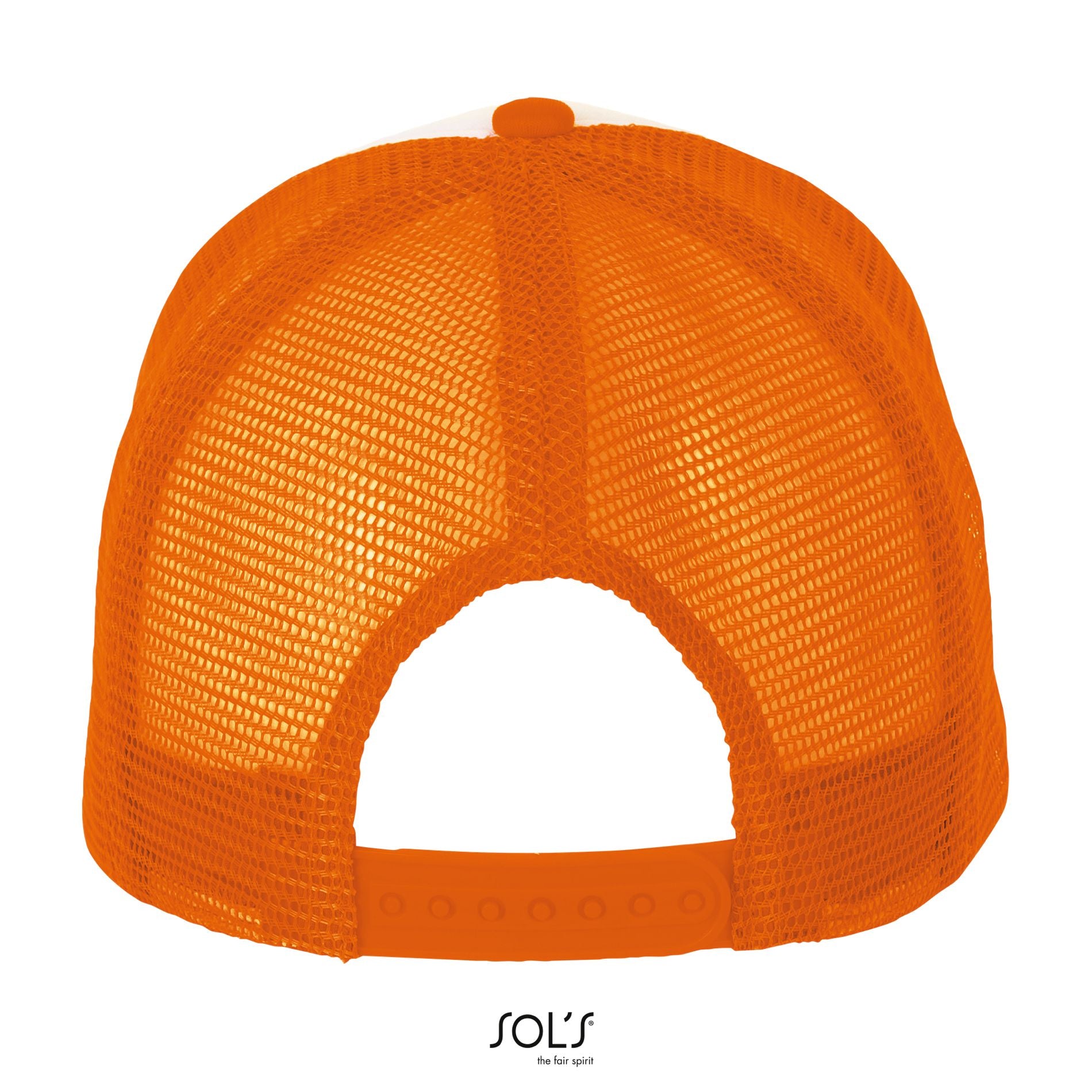 Blanc / Orange fluo