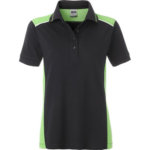 Polo_Workwear_Femme_noir_vert_citron_Devant_JN857_CYBER25.jpg