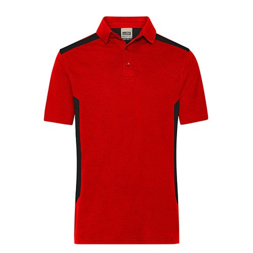 Polo_Workwear_Unisex_rouge_noir_Devant_JN1826_CYBER26.jpg
