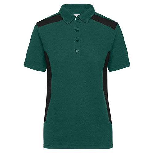 Polo_Workwear_Unisex_vert_fonce_noir_Devant_JN1825_CYBER26.jpg
