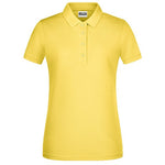 Polo_classique_Bio_Femme_jaune-clair_Devant_8009_CYBER26.jpg