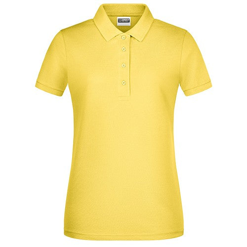 Polo_classique_Bio_Femme_jaune-clair_Devant_8009_CYBER26.jpg