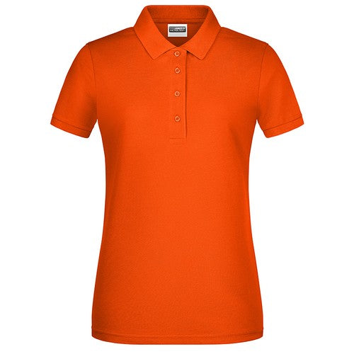 Polo_classique_Bio_Femme_orange_fonce_Devant_8009_CYBER25.jpg