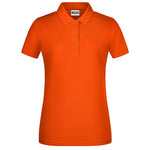 Polo_classique_Bio_Femme_orange_fonce_Devant_8009_CYBER26.jpg