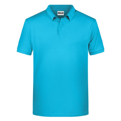 Polo_classique_Bio_Homme_turquoise_Devant_8010_CYBER25.jpg