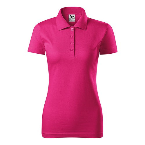 Polo_classique_Femme_magenta_Devant_MF223_CYBER25.jpg