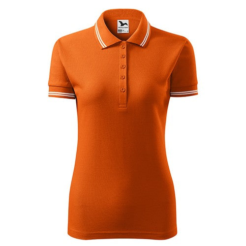 Polo_classique_Femme_orange_Devant_MF220_CYBER25.jpg