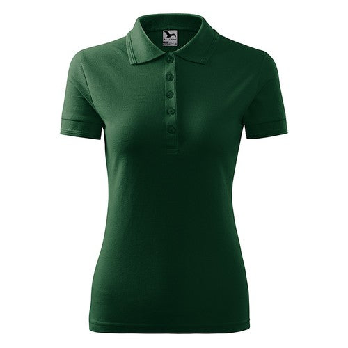 Polo_classique_Femme_vert_fonce_Devant_MF210_CYBER25.jpg