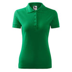 Polo_classique_Femme_vert_moyen_Devant_MF210_CYBER25.jpg