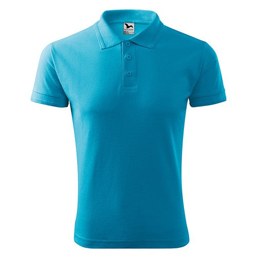 Polo_classique_Homme_turquoise_Devant_MF203_CYBER26.jpg