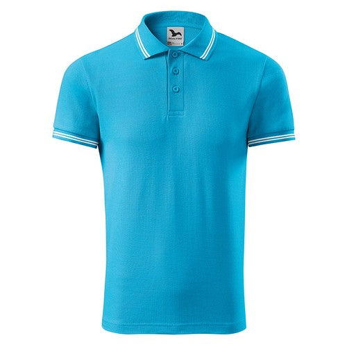 Polo_classique_Homme_turquoise_Devant_MF219_CYBER25.jpg