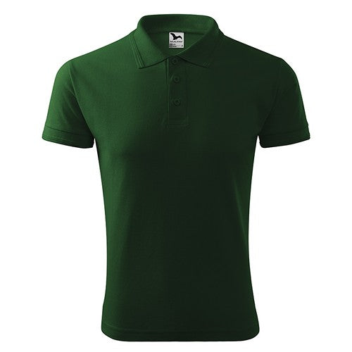 Polo_classique_Homme_vert_bouteille_Devant_MF203_CYBER26.jpg